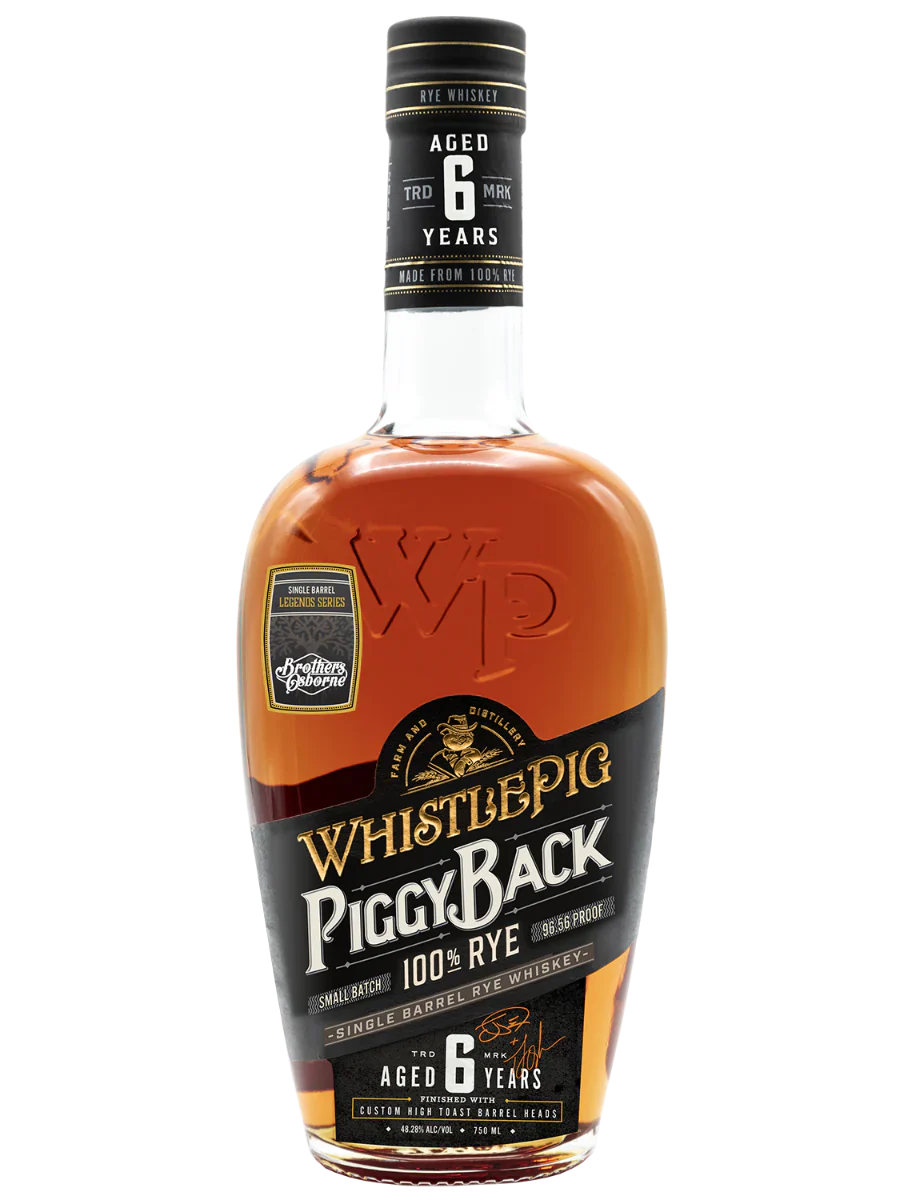 Whistlepig Piggyback Rye Brothers Osborne Barrel