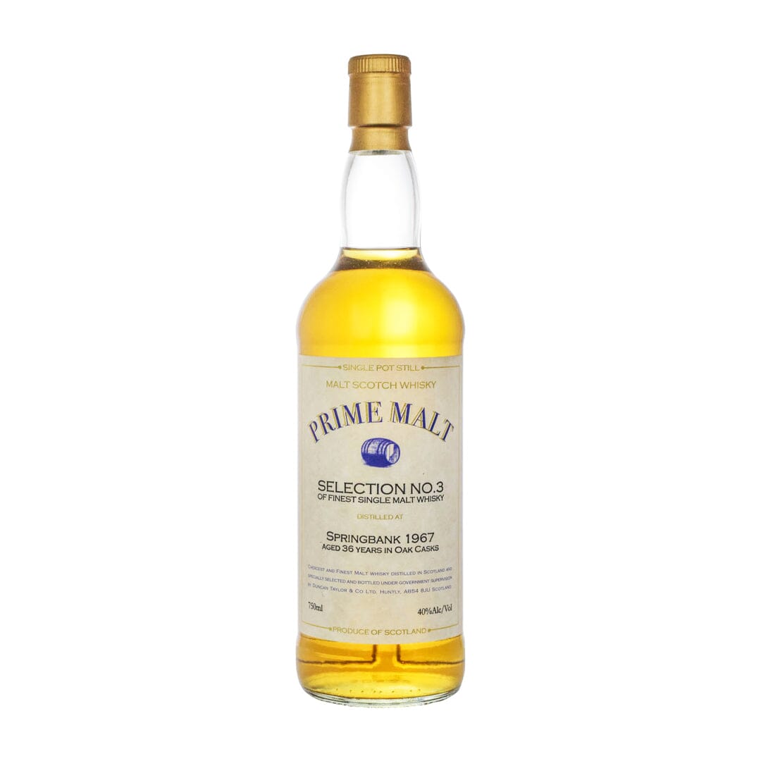 Buy Springbank 36 Years Old Prime Malt Selection No. 3 1967® Online ...