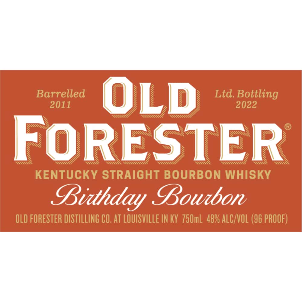 Old Forester 2022 Birthday Bourbon Shop Online